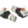 Delock adapterio jungtis 2 kontaktų -> BNC kištukas - 65525