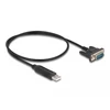 DELOCK adapterio kabelis USB 2.0 A tipo kištukas į 1 x nuoseklųjį lizdą, 50 cm