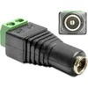 Delock adapterio gnybtų blokas > DC 2,5 x 5,5 mm lizdas