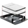 DELOCK rėmas 3,5 colio > 2 x 2,5" HDD metalinis juodas