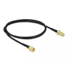 Delock Antenna Cable – SMA Plug to SMA Jack – LMR100 Coaxial – 0.9 m – Low Loss