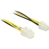 Delock ATX/EPS 4-pin - ATX/EPS 4-pin, 0,3 m, geltona (84954)