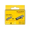 Adapteris USB Delock USB-C - Jack 3.5mm + USB-C Pilka (64186)