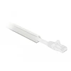 DeLOCK Cable Duct Mini self-closing self-adhesive 10 x 10 mm - length 1 m baltas, Baltas, PVC, Adhesive tape, 10 mm, 1 pc(s)