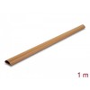 Delock DeLOCK kabelių kanalas su lipniu sluoksniu 30 x 11 mm – 1 m ilgio, medžio išvaizdos, kabelių kanalas, grindims, Polivinilchloridas (PVC), Rudas