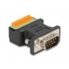 DELOCK D-Sub 9 St > gnybtų bloko adapteris su mygtuku