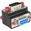 Delock DB- 9 - DB- 9, Juoda (65593)