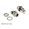 DELOCK DC jungtis 5.5x2.1x9.5mm lizdas, skirtas montuoti ant plokštės