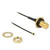 Delock antenos kabelis RP-SMA lizdas montavimui > MHF IV/ HSC MXHP32