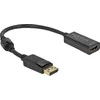 Delock DELOCK Displayport Adapteris DP -> HDMI lizdas 4K pasyvi juoda