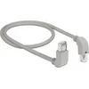 Delock DELOCK Netzwerkkabel RJ45 Cat.6 S/FTP gewinkelt 0,5m