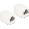 Delock Delock - Netzwerkkoppler - RJ-45 (W) zu RJ-45 (W) - UTP - CAT 6