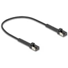 Delock Kabelis Patch kątowy Cat. 8.1 U/FTP 25 cm Juodas (80938)