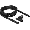Delock DELOCK Spiralschlauch m. Einziehwerkzeug 2,5m x 20mm juodas