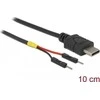 Delock DELOCK Stromkabel USB C auf 2x Pfostenstecker einzeln 10cm