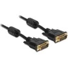 Delock Cable DVI 24+1 vyriškas > DVI 24+1 kišas 3 m juodas