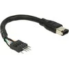 Kabelis Delock FireWire, Juodos spalvos (82379)