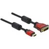 Delock High Speed HDMI kabelis, HDMI A kištukas > DVI kištukas 3 m