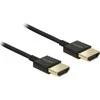 DELOCK kabelis didelės spartos HDMI su eternetu – HDMI-A kištukas > HDMI-A vyriškas 3D 4K 4,5 m Active Slim Premium