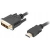 Kabelis Delock HDMI - DVI-D 0.5m juoda (85581)