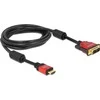 Delock High Speed HDMI laidas, HDMI A kištukas > DVI kištukas 2 m