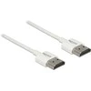 „Delock“ didelės spartos HDMI su eternetu – HDMI su Ethernet kabeliu 0,25