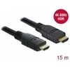 Delock Active HDMI laidas 4K 60 Hz 15 m
