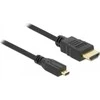 Kabelis Delock HDMI Micro - HDMI 2m juoda (82664)