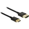 Kabelis Delock Juodas HDMI mini - HDMI (84778)