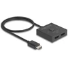 Delock HDMI jungiklis 2 į 1, dvipusis, 8K