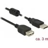 Delock ilgintuvas USB 2.0 A vyriškas > USB 2.0 A moteriškas 3 m