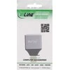 AV adapteris Delock „InLine® DisplayPort 1.4“ adapteris, „DisplayPort“ lizdas / „Mini DisplayPort“ kištukas