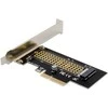 Delock „InLine® PCIe“ kortelė su 1 vidiniu NVMe M.2 M raktu, PCIe x4