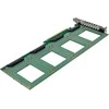 Delock „InLine® PCIe“ plokštė su 4 vidinėmis U.2 NVMe SFF-8639 jungtimis – dvišakis pajungimas, PCIe x16