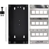 Delock InLine® 12 prievadų Cat.6A skirstytuvas sienai/bėgiui su Keystone moduliais