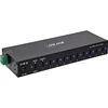 Delock InLine® USB 3.2 Gen.1 pramoninis šakotuvas, USB-C, 10 prievadų, su maitinimo adapteriu