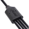 Inline Kabelis USB Delock USB-A - 4x USB-C 1 m Juodas