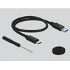 Delock išorinis korpusas skirtas 2,5" SATA HDD / SSD su SuperSpeed USB 10 Gbps