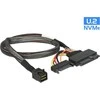DeLOCK 84819 sąsajos kortelės/adapteris Vidinė U.2, SATA