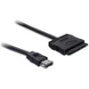 DELOCK Cable eSATAp > 22 pin SATA 2,5i / 3,5i 0,5m