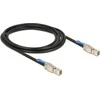 DELOCK Cable Mini SAS HD x 4 SFF 8644 male > Mini SAS HD x 4 SFF 8644 male 2 m