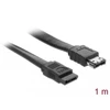 Delock Kabelis SATA 3 Gb/s gniazdo > eSATA gniazdo 1 m juoda (85810)