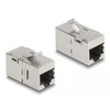 Delock Modulis Keystone RJ45 gniazdo do gniazda RJ45 Cat.6A (87161)