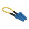 „DeLOCK“ optinio pluošto kilpinės jungties adapteris LC / UPC, vienmodis, mėlynas, 0,06 m, LC