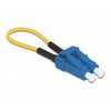 „DeLOCK“ optinio pluošto kilpinės jungties adapteris LC / UPC, vienmodis, mėlynas, 0,06 m, LC
