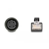 DELOCK M12 adapterio kabelis, D kodavimo, 4 kontaktų BU į RJ45, ST, 50 cm
