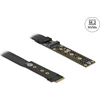 Delock M.2 M rakto plėtinys NVMe išplėtimo kortelė 20 cm (64136)