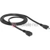 Delock ilgintuvas USB 2.0 tipo Micro-B kištukas > USB 2.0 tipo Micro-B lizdas