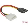 KABELIS ZASILAJĄCY WEWNĘTRZNY MOLEX(M)->SATA(F) 12CM DELOCK