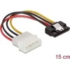 DELOCK Cable Power SATA HDD > 4 kontaktų vyriškas su metaliniu segtuku - tiesus